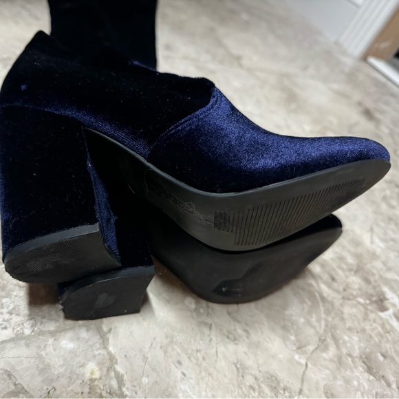 Steve Madden velvet knee high boot - Picture 2 of 11